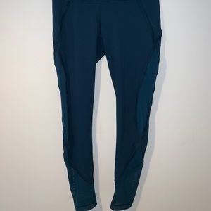 Teal yoga pants